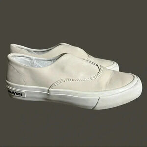 SeaVees Sunset Strip Slip On Sneaker Off White Leather